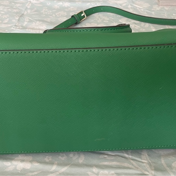 Kate Spade Vibrant Green Satchel and Wallet - Picture 5 of 9